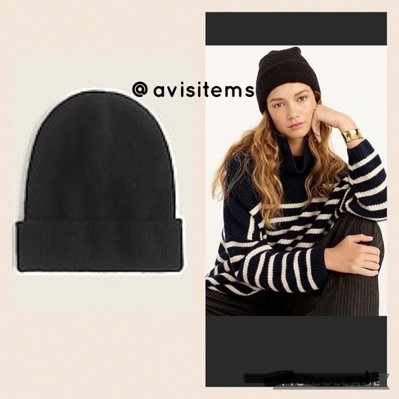 Jcrew Ribbed Beanie In Supersoft Yarn 